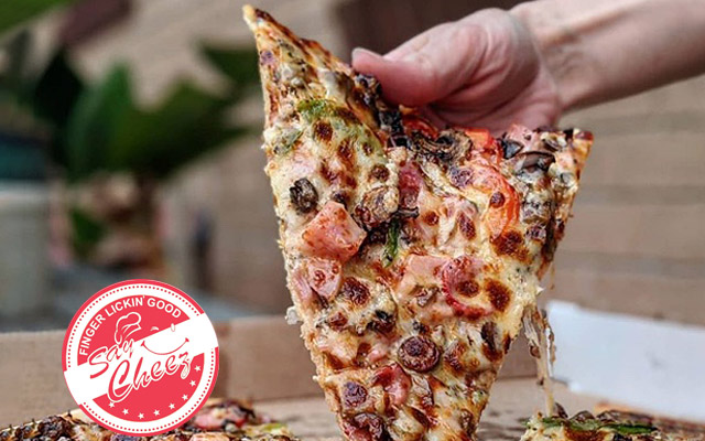 Say Cheez Pizza cover image
