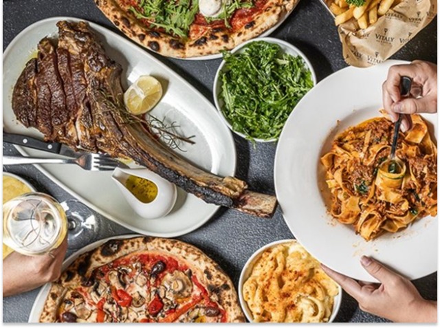 Vitaly Italian & Woodfire Pizza Randwick Logo