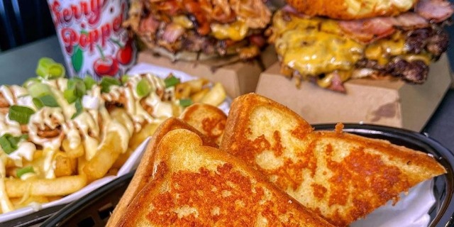 Hashtag Burgers & Waffles Fortitude Valley Logo